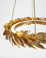 Image 2 of 5: Global Views Laurel 50" LED Chandelier