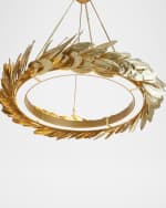 Image 4 of 5: Global Views Laurel 50" LED Chandelier