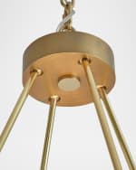 Image 5 of 5: Global Views Laurel 50" LED Chandelier