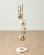 Image 2 of 2: Global Views Stellar 36" Floor Lamp