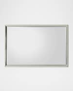 Image 3 of 4: Global Views Reeves Small Wall Mirror