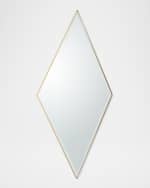 Image 3 of 3: Global Views Diamond Wall Mirror