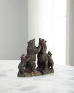 Image 3 of 4: John-Richard Collection Ursine Bookends, Set of 2