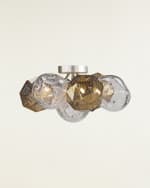 Image 2 of 2: John-Richard Collection Vivaldi 3-Light Semi-Flush Mount