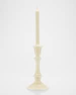 Image 1 of 4: Baccarat Harcourt Candlestick Candle, Ivory