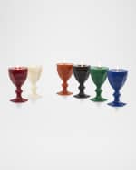 Image 2 of 4: Baccarat Harcourt Goblet Candle, Orange