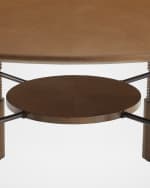 Image 4 of 6: Arteriors Heger Dining Table, 65" Round