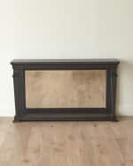 Image 2 of 3: Global Views Josephine Console Table, Black