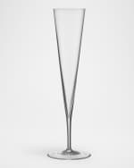 Image 4 of 4: Orrefors Geometry Champagne Glasses, Set of 2