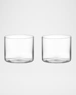 Image 3 of 3: Orrefors Geometry 10 oz. Tumblers, Set of 2