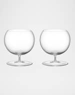 Image 3 of 3: Orrefors Geometry 22.5 oz. Cognac Glasses, Set of 2