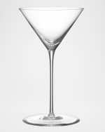 Image 2 of 3: Orrefors Geometry 7 oz. Martini Glasses, Set of 2