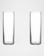 Image 3 of 3: Orrefors Geometry 2.5 oz. Shot Glasses, Set of 2