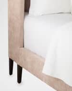 Image 6 of 8: Haute House Annabelle California King Wingback Bed