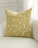 Image 1 of 3: D.V. KAP Home Hero Abstract Decorative Pillow, 24" Square