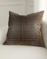 Image 3 of 3: D.V. KAP Home Success Velvet Decorative Pillow, 24" Square
