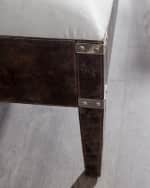 Image 2 of 3: Casselton Hair on Hide Bench, 48"