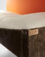 Image 3 of 3: Casselton Hair on Hide Bench, 48"
