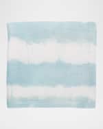 Image 2 of 2: Kim Seybert Watercolor Stripe Tablecloth, 54" x 126"