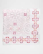 Image 2 of 2: Kim Seybert Malta Tablecloth, 58" x 126"