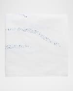 Image 3 of 3: Kim Seybert Pin Dot Tablecloth, 66" x 126"