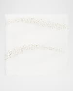 Image 2 of 3: Kim Seybert Pin Dot Tablecloth, 66" x 126"