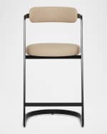 Image 2 of 6: Interlude Home Baldwin Vegan Leather 26" Counter Stool