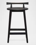Image 2 of 5: Interlude Home Madeira 26" Counter Stool