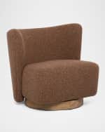 Image 1 of 4: Interlude Home Dorian Swivel Lounge Chair