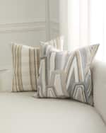 Image 3 of 3: D.V. KAP Home Ridgepoint Decorative Pillow, 24" Square
