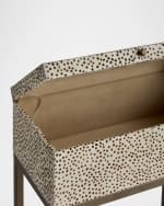Image 2 of 5: Durban Box on Stand Side Table