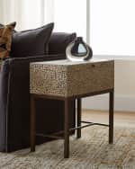 Image 4 of 5: Durban Box on Stand Side Table