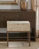 Image 5 of 5: Durban Box on Stand Side Table