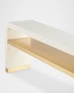 Image 2 of 4: Avalon Bone Console Table