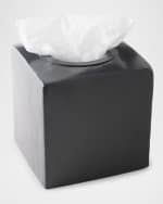 Image 1 of 2: Kassatex Nile Black Tissue Holder