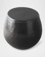 Image 1 of 2: Kassatex Nile Black Cotton Jar