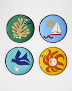 Image 3 of 3: Jonathan Adler Playa Coasters, Set of 4