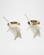 Image 2 of 4: Jonathan Adler Dachshund Salt and Pepper Cellars