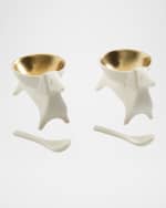 Image 3 of 4: Jonathan Adler Dachshund Salt and Pepper Cellars