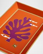 Image 2 of 4: Jonathan Adler Playa Rectangle Tray