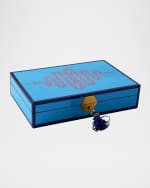 Image 3 of 3: Jonathan Adler Eden Lacquer Jewelry Box