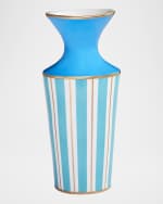 Image 2 of 4: Jonathan Adler Portofino Cuff Vase - 9"