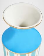Image 3 of 4: Jonathan Adler Portofino Cuff Vase - 9"