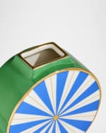 Image 2 of 3: Jonathan Adler Portofino Circle Vase - 5"