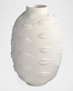 Image 3 of 3: Jonathan Adler Giant Gala Round Vase - 14"