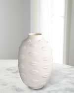 Image 1 of 3: Jonathan Adler Giant Gala Round Vase - 14"