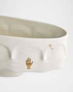 Image 2 of 3: Jonathan Adler Gilded Dora Maar Long Bowl