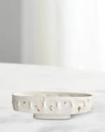 Image 1 of 3: Jonathan Adler Gilded Dora Maar Long Bowl