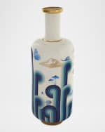 Image 2 of 4: Jonathan Adler Druggist Tall Bottle Vase - 20"