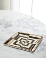Image 2 of 3: Jonathan Adler Op Art Square Serving Tray